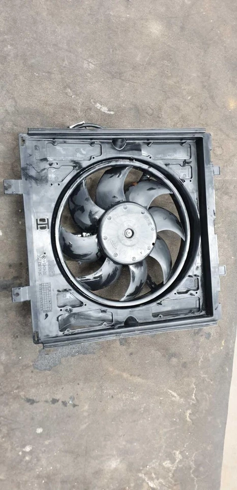 09 10 11 12 PORSCHE CAYMAN Motor Pasajero Derecho Motor Refrigeración Ventilador Conjunto Foto 2 de 4