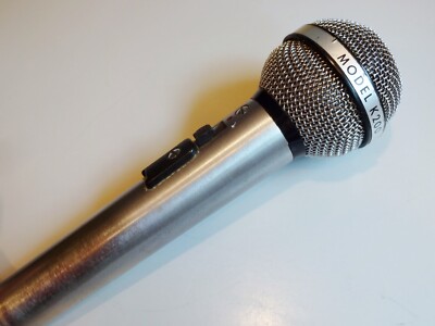 Vtg KUSTOM BALL MICROPHONE Model K200 Electronics Inc For Speaker Head Amplifier