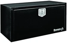 BUYERS PROD 1703300 ucts Black Steel Underbody Truck Box w/ T-Handle Latch (14x1