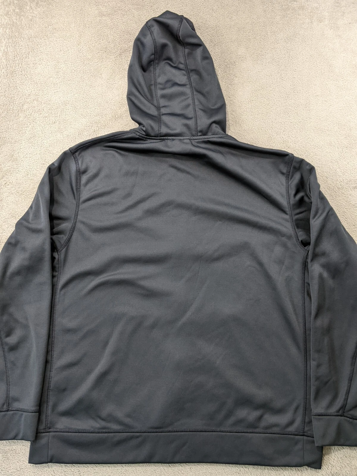 VETEMENTS Felpa con cappuccio Dallas Cowboys taglia XL blu navy full zip NFL abbigliamento felpa pile