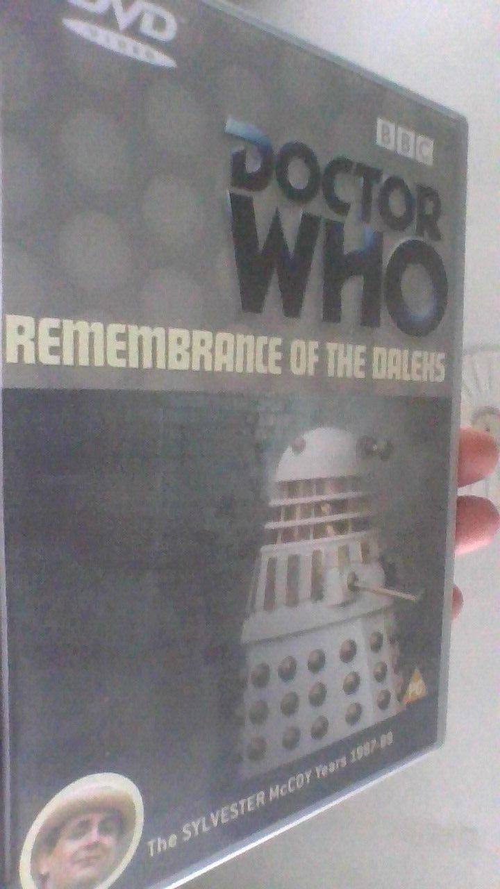 Doctor Who - Remembrance Of The Daleks (DVD) Sylvester McCoy & SILVER CASE BBC