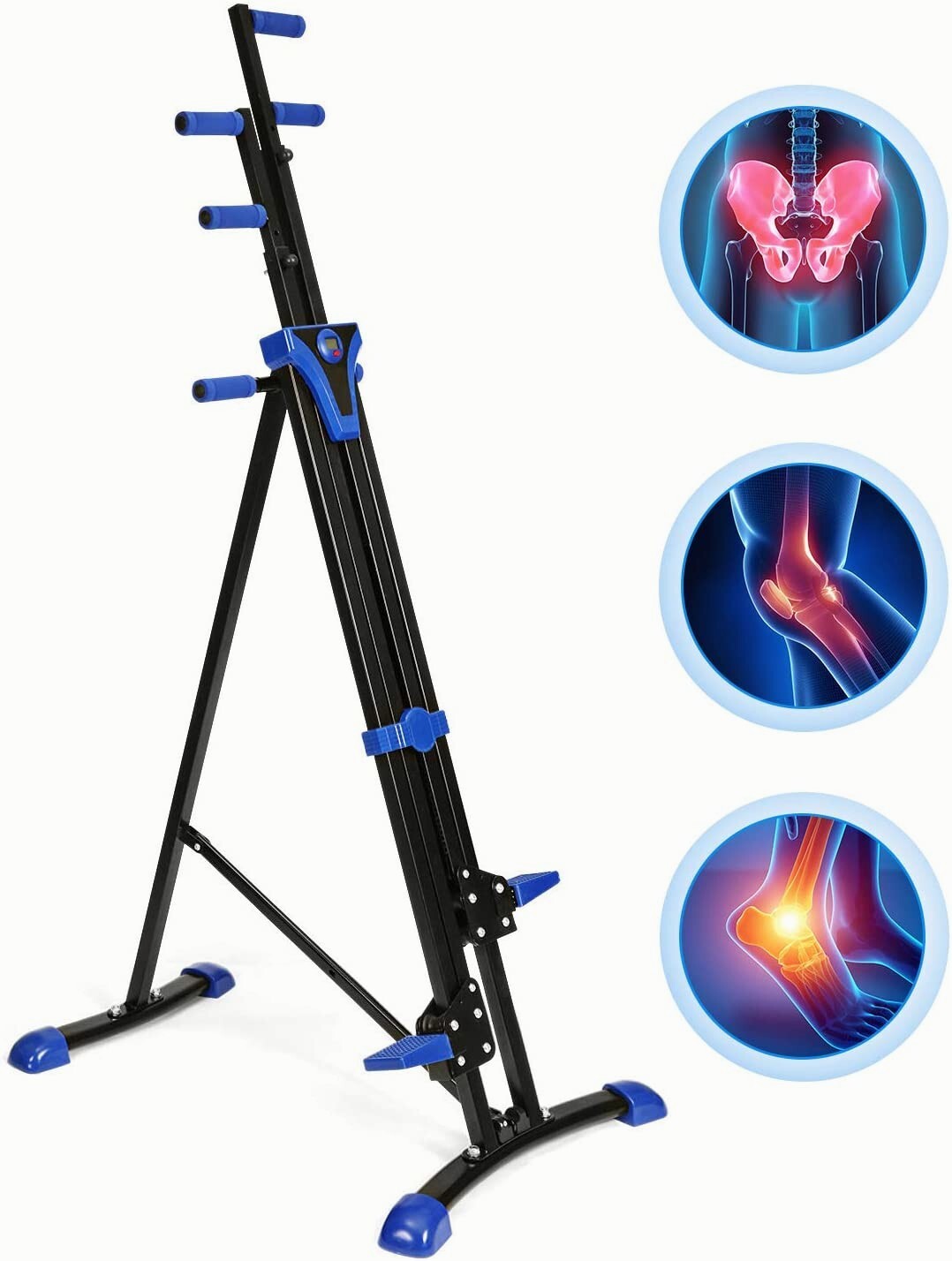 Escalador vertical plegable ejercicio fitness escalera máquina paso a paso para gimnasio en casa