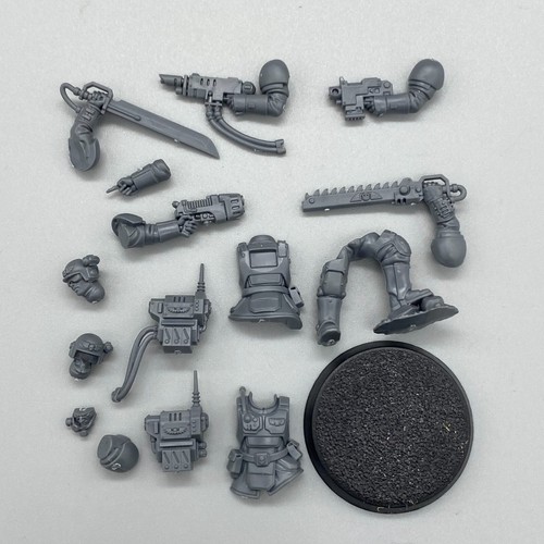 GW 40K - Kill Team Kasrkin singles & spare components (6D3)