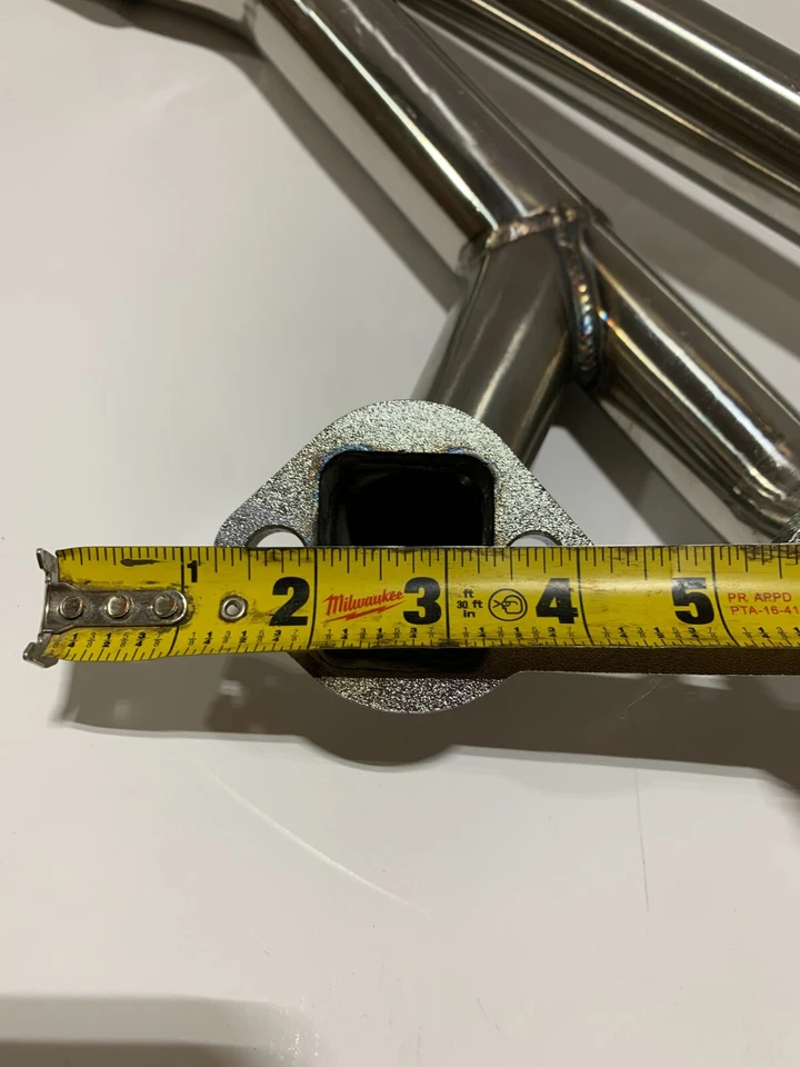 Ford Mustang 1964-1970 acero inoxidable Tri-Y cabezales de escape SB 289 302 351w Foto 2 de 4