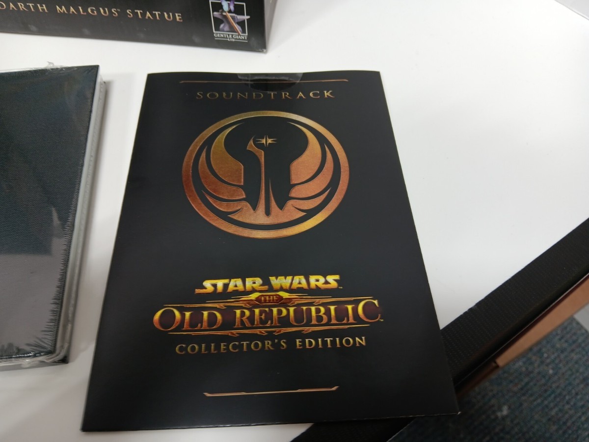 Star Wars The Old Republic Collector's Edition INCOMPLETE