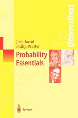 Philip Protter Jean Jacod Probability Essentials (taschenbuch)
