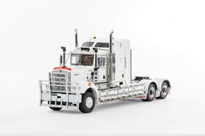 Kenworth C509 Prime Mover Truck - White/Black Drake 1:50 Scale