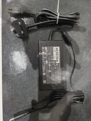 HP 120W AC Netzteil Ladegerät 19,5V 6,15A BIG PIN mit UK Stecker
