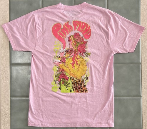 Pink Floyd at Marquee, London WI 1966 Concert T-Shirt Tee Size M NWOT Band Rock - Picture 2 of 4