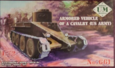 1/72 UM 661: Combat Car T1 US Armored Cavalry Vehicle | eBay