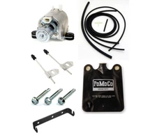 1965 Mustang Windshield Washer Bag Hose 1 Speed Pump Screws Bracket Nozzle Kit