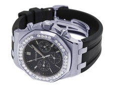 Audemars Piguet Royal Oak Offshore Chronograph 37MM Factory Diamond Watch 3