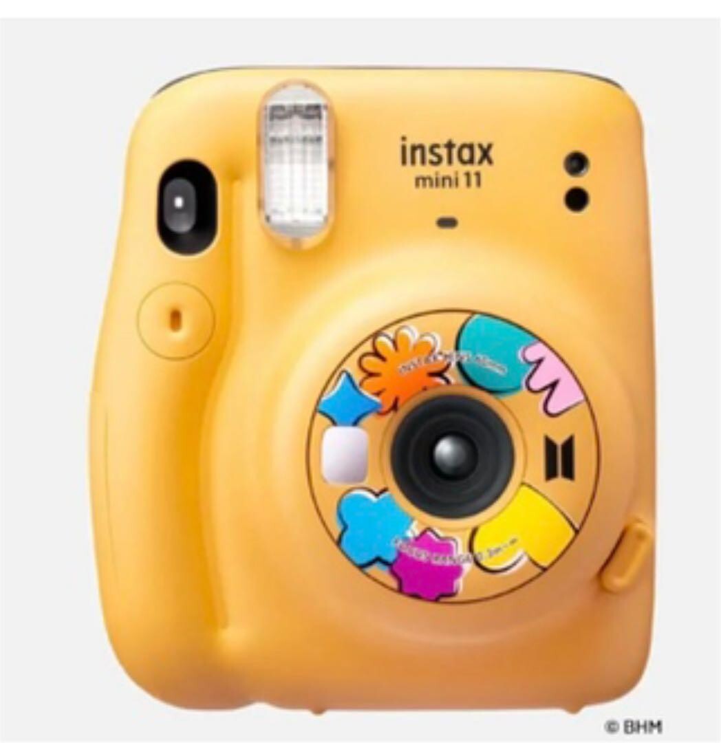 BTS butter チェキ　instax mini11 本体のみ BTS Butter FUJIFILM Instax Mini 11 Camera | Yellow | eBay