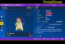 6IV Typhlosion / Cyndaquil Shiny  Non-Shiny Pokemon Scarlet  Violet