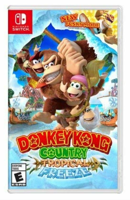 DONKEY KONG COUNTRY TROPICAL FREEZE - Nintendo Switch, Brand New