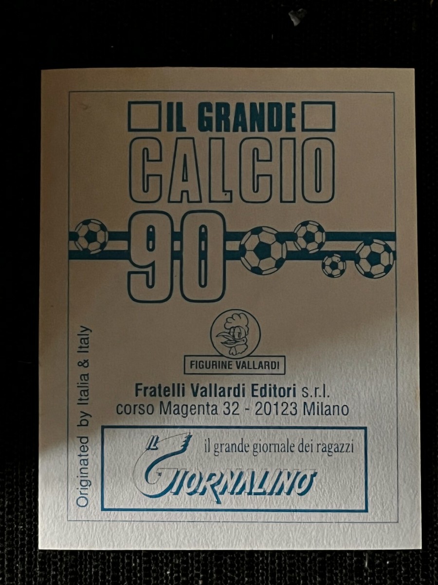 Lot De 214 Stickers Il Grande Calcio 90 - Vallardi - Originaux - Non Collés