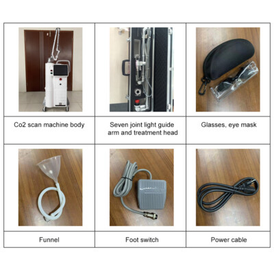 CO2 Fractional Laser Beauty Machine Acne Scar Marks Removal Private Tightening