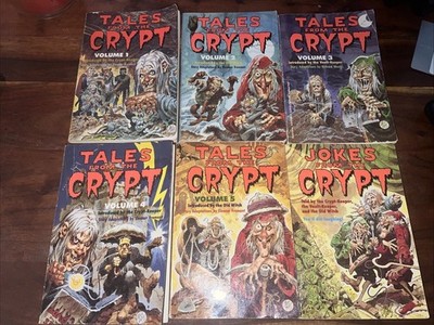Random House Tales From the Crypt Full Set 1-5 +Jokes, Jack Davis ill, Fremont