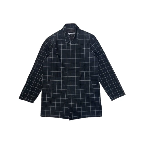 Trench coat Supreme Windowpane