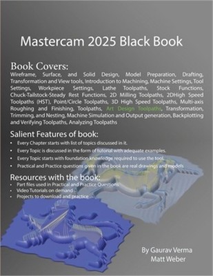 Mastercam 2025 Black Book (Paperback or Softback)