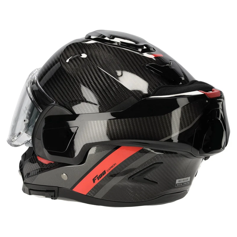HJC F100 Carbon Stan Red, photo 7 of 9