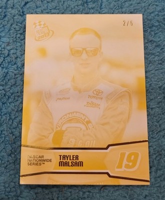 2013 Press Pass Ignite Tayler Malsam Yellow 2/5 #52
