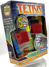 Vintage 2004 Tetris 5-in-1 Plug Play TV Game by Radica NIB Factory Sealed