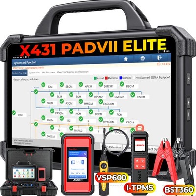 2026 LAUNCH X431 PAD VII PAD 7 X-PROG 3 ECU Key Programm iTPMS BST360 VSP600 DHL
