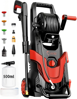 #ad 2026Upgraded Pressure Washer 4800PSI W 4 Quick Connect Nozzles Inlet Hose amp; Fil $146.84