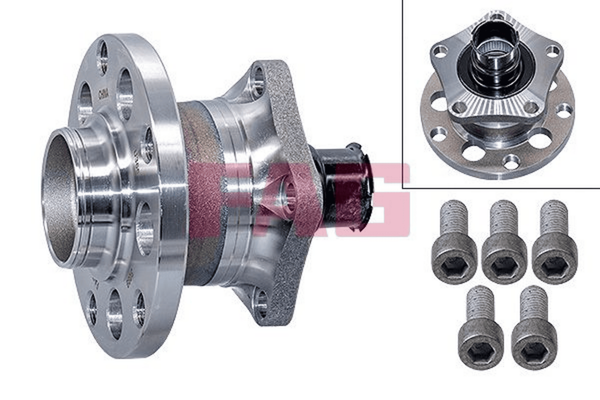 Radlagersatz Hinterachse FüR Audi Skoda Vw A6 C5 Avant Superb I Passat B5-image
