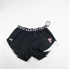 Texas Tech Red Raiders Under Armour HeatGear Athletic Shorts Women's Black New