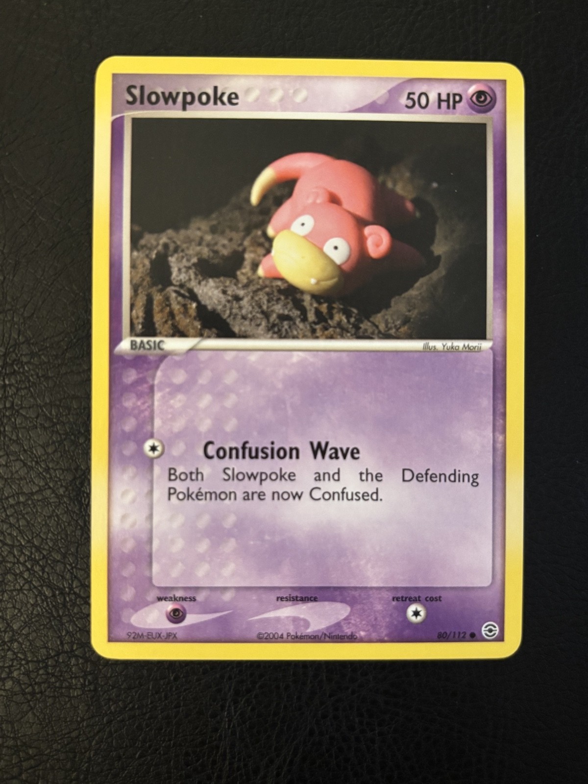 Slowpoke 80/112 EX FireRed & LeafGreen Regular. NEAR MINT 