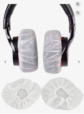 100 PC DISPOSABLE HEADPHONE EAR COVERS