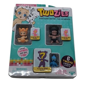 Coffret De Figurines Twozies – 18 Pièces Rares, Neuves Sous Blister