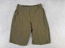Patagonia Cycling Shorts Men 31 Green Landfarer Bike Shorts NO LINER Cargo 12"