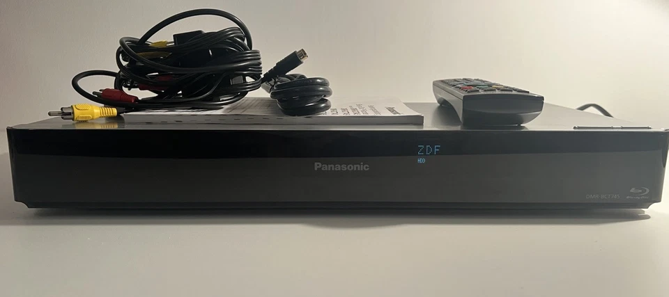 Panasonic DMR BCT745 DVD & Blu ray Kabel Recorder 500GB Festplatte DVB-C