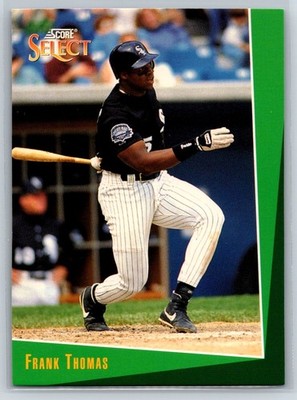 1993 Select Frank Thomas Chicago White Sox #6