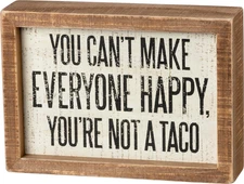 Rustic Farmhouse Decor - Inspirational Wall Art, Wooden Table/Shelf Decor, Boho 