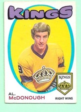(1) AL MCDONOUGH  1971-72 O-PEE-CHEE # 150 KINGS  ROOKIE EX/EX+ CARD (M4106). rookie card picture