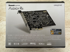 Creative Sound Blaster Audigy Rx Hi-Res 7.1 PCI-E Sound Card SB1550 