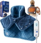 Bob and Brad Weighted Heating Pad for Neck Shoulders 2.2lb Electric Neck Wrap — photo 1