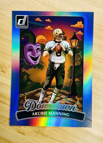Archie Manning #5 2025 Panini Donruss Downtown card