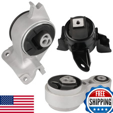 Jdmon 3Pcs Engine Motor Transmission Mount Replacement For Ford Fusion Mercury