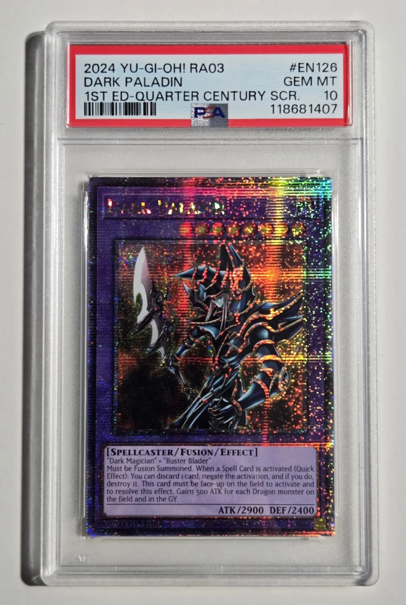 Dark Paladin Yu-Gi-Oh! TCG Professional Sports Authenticator (PSA