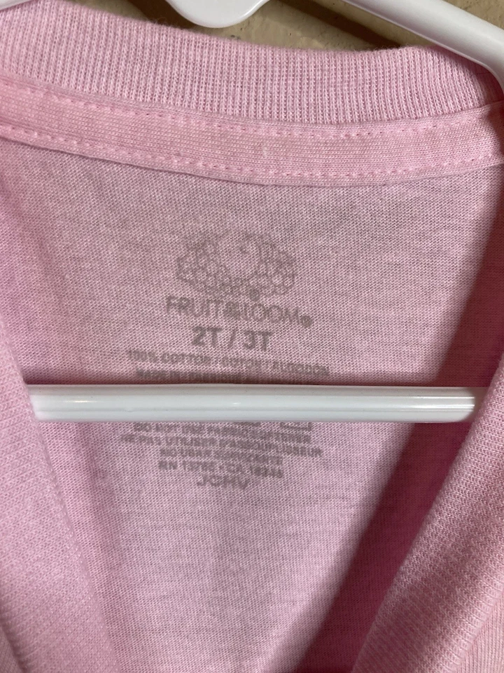 Camiseta para niños pequeños rosa abrazos gratis cactus talla 2T/3T camiseta Foto 3 de 3