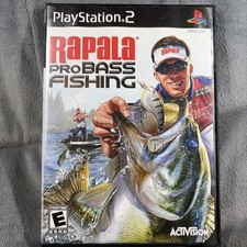 Rapala Pro Bass Fishing (Sony PlayStation 2, 2010) A+++ Condition!!!