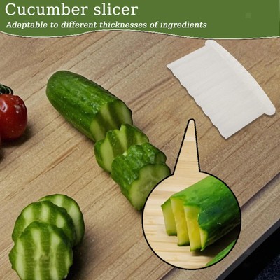 Crinkle Chopper, tragbarer Mehrzweck-Gurkenschneider, Zerkleinerer für