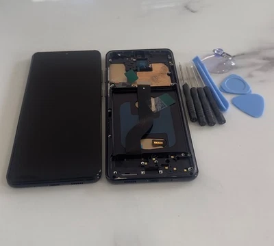 OBA PARTS For Samsung Galaxy S20+ Plus G985/G986 LCD Display Touch Screen+Frame UK