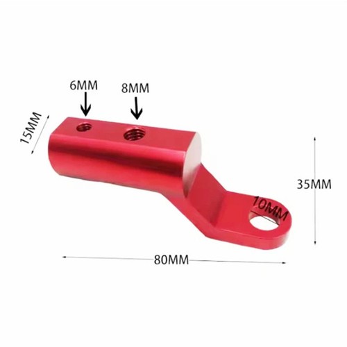 Adaptateur de rehaussement de r??troviseur support en alliage d'aluminium pour r - Afbeelding 4 van 17
