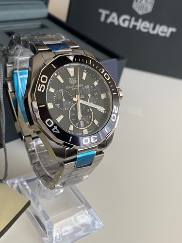 TAG Heuer Aquaracer Date 43 mm Quartz Men's Watch - Picture 2 of 7